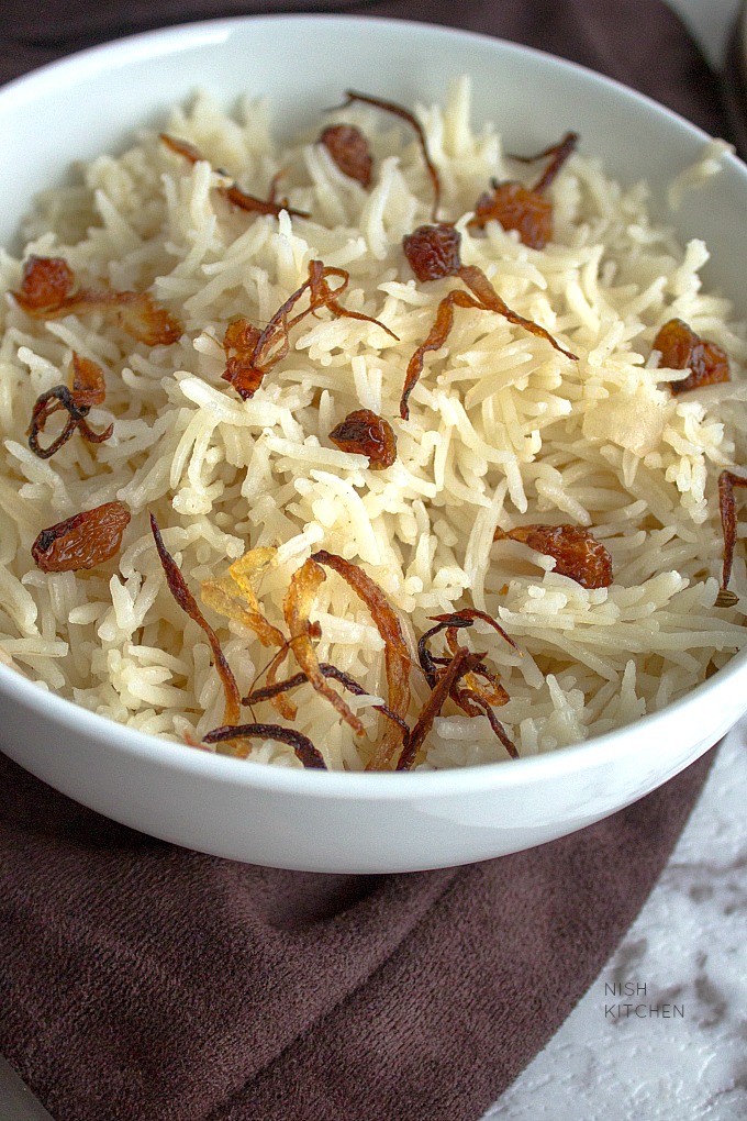 ghee rice recipe neychoru