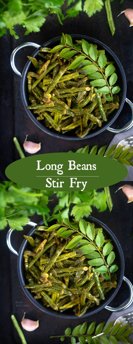 Long Beans Stir Fry 