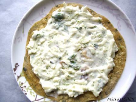 veggie topped kale paratha tacos recipe 6