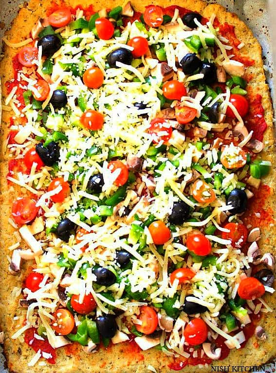 Cauliflower Crust Pizza - 17