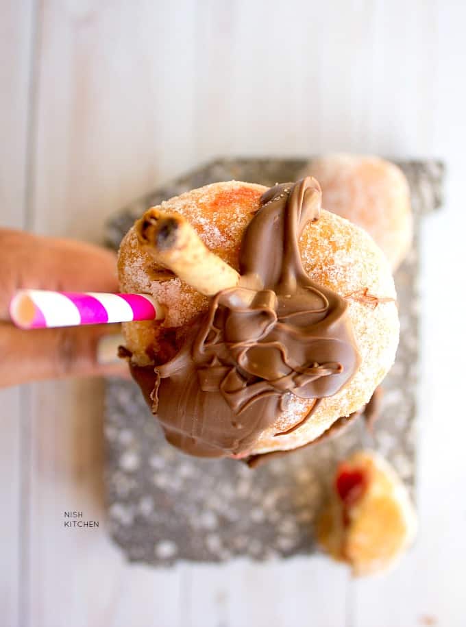 nutella donut milkshake recipe