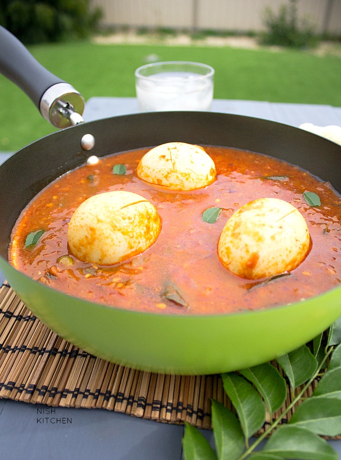 Egg Pulusu  Andhra Egg Curry  Video - 60