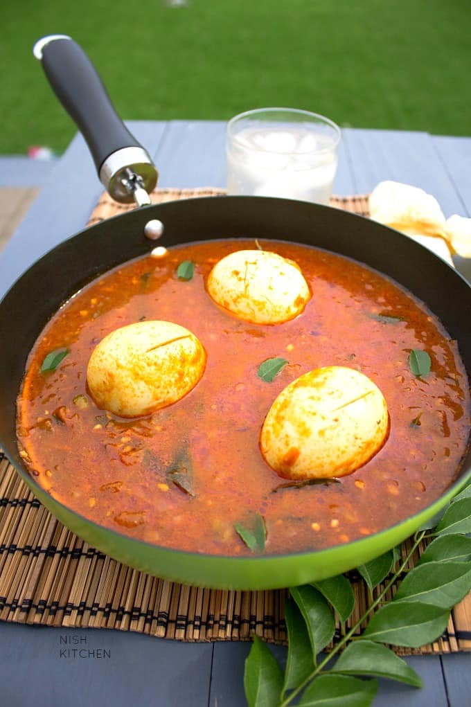 Egg Pulusu  Andhra Egg Curry  Video - 62