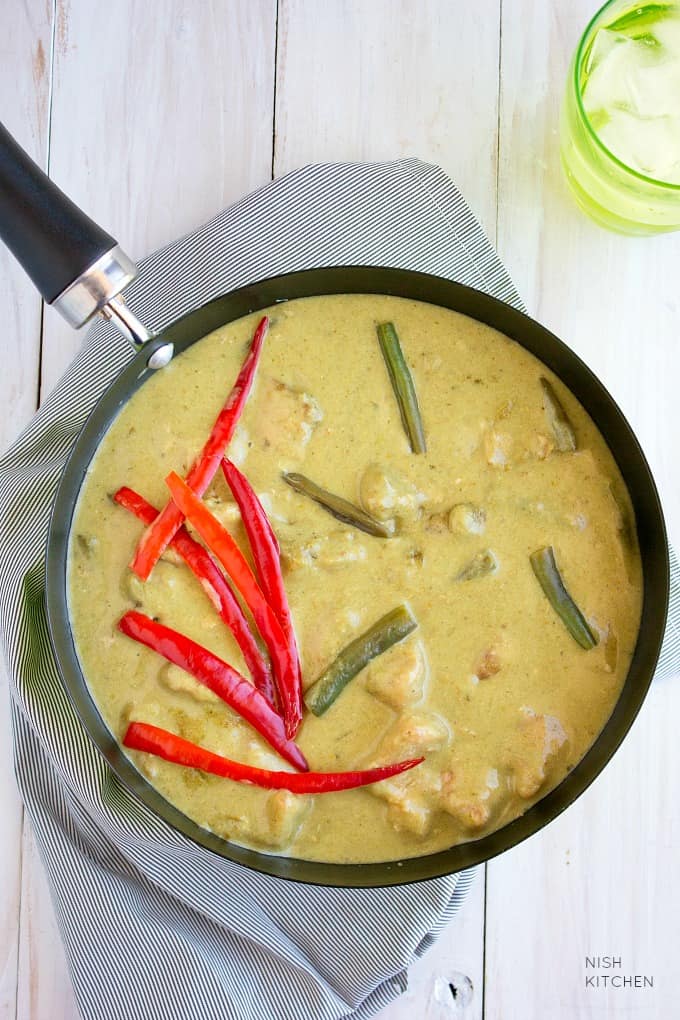 thai green chicken curry recipe with video