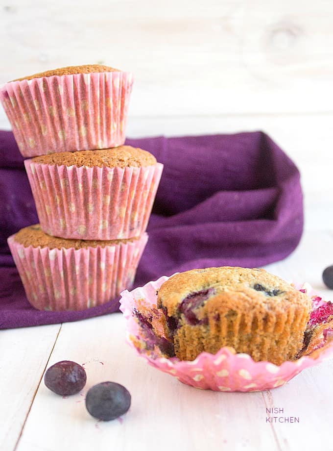 blueberry muffins recipe video