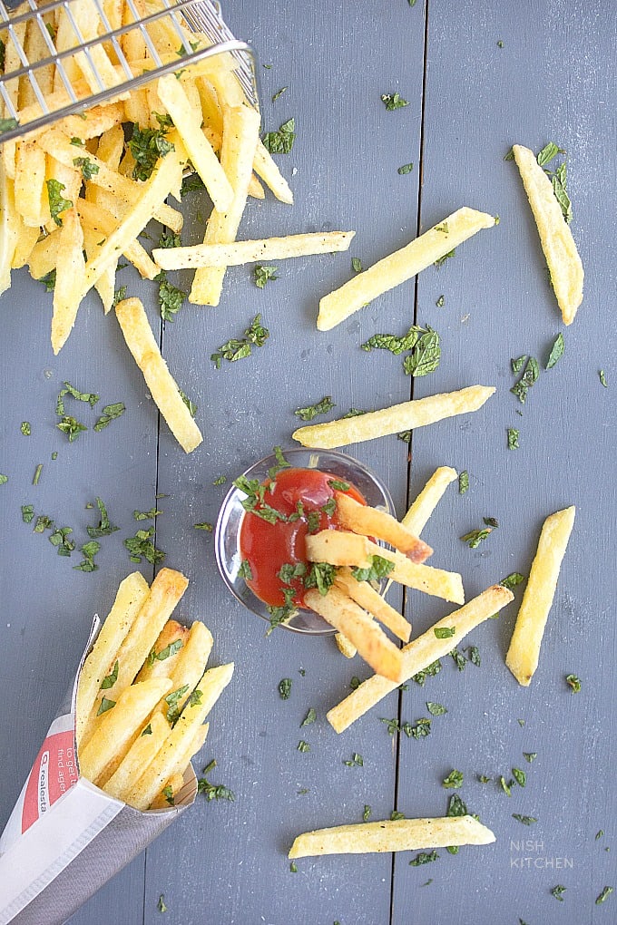 Homemade French fries recipe with video