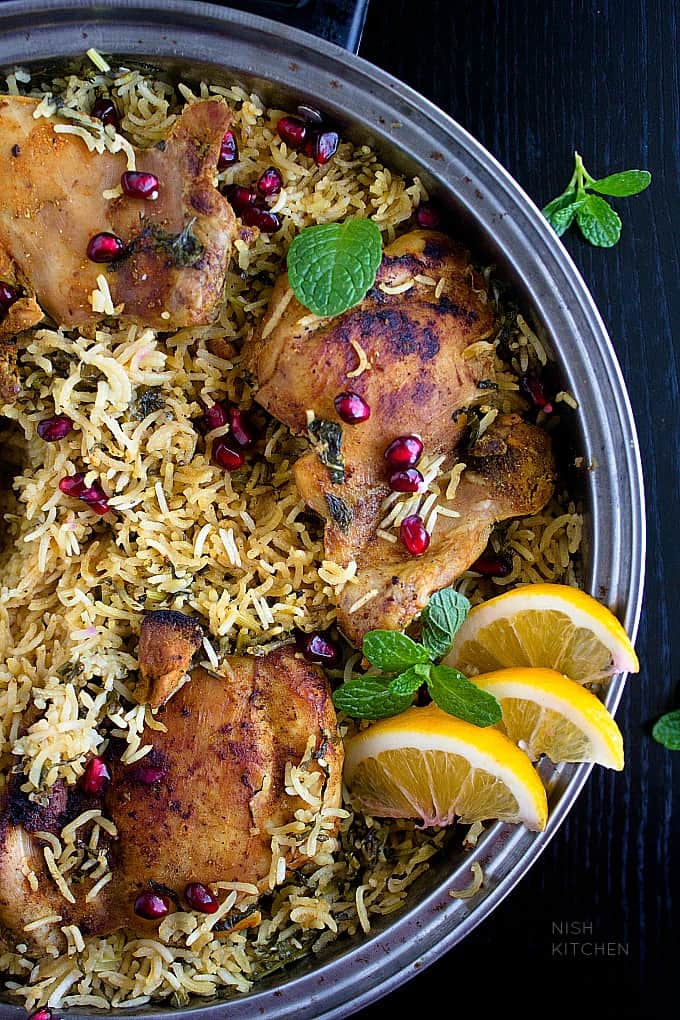 indian chicken and rice