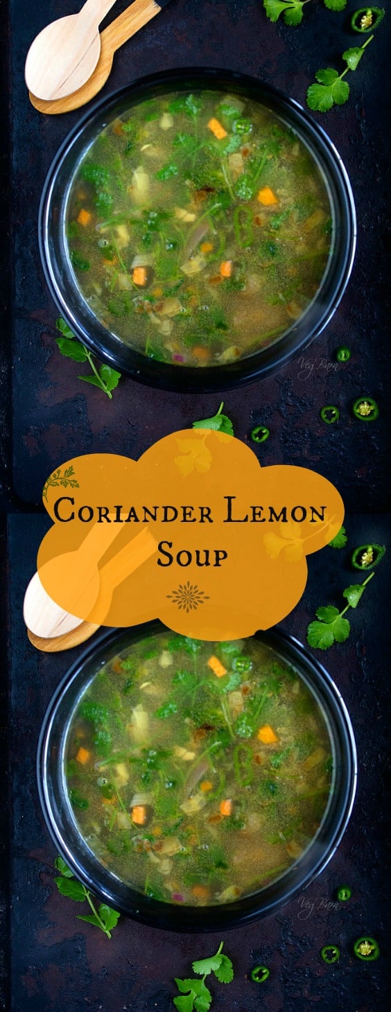 coriander lemon soup recipe 