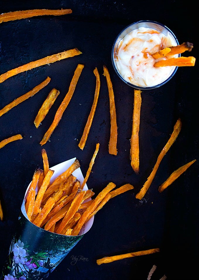 healthy Sweet potato fries